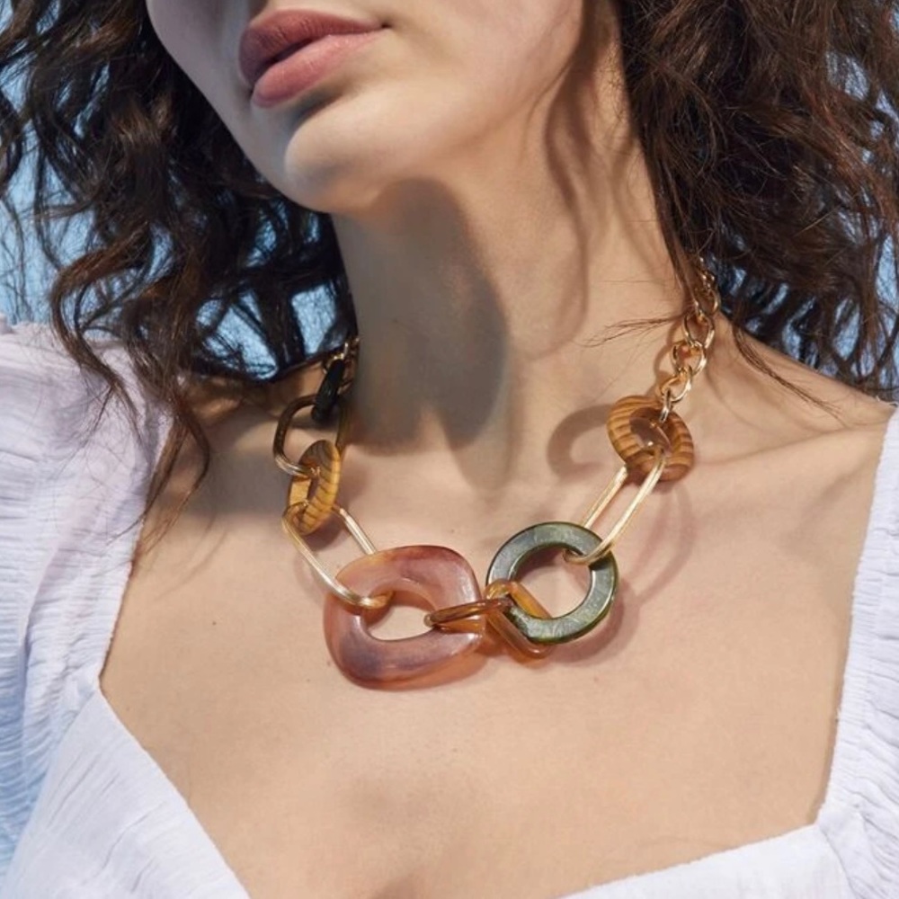 ☀️3 for $12☀️Geo Chain Necklace